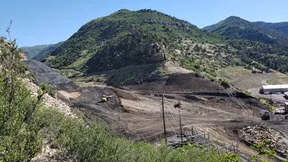 Photo of coal mining site