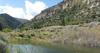 Photo of pond at reclaimed coal mine